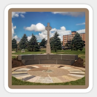 Irish Settlers Memorial Charlottetown Canada Sticker